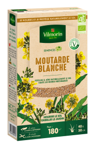 Engrais vert Moutarde blanche - BIO - Grand Modèle 
